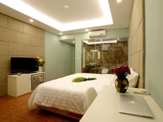 Khách sạn Urhome cao cấp tại bờ sông Quan Hoa, Cầu Giấy, HN