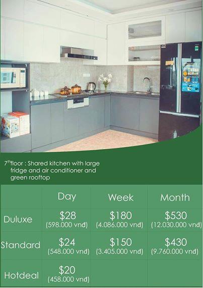 KHách sạn Urhome tại Quan Hoa, Cầu Giấy, Hà Nội