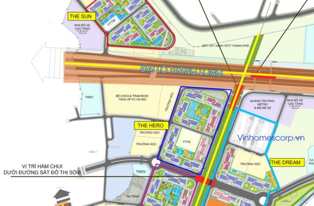 Vincity Sportia - mở nhận cọc mua căn hộ H3 - The Hero