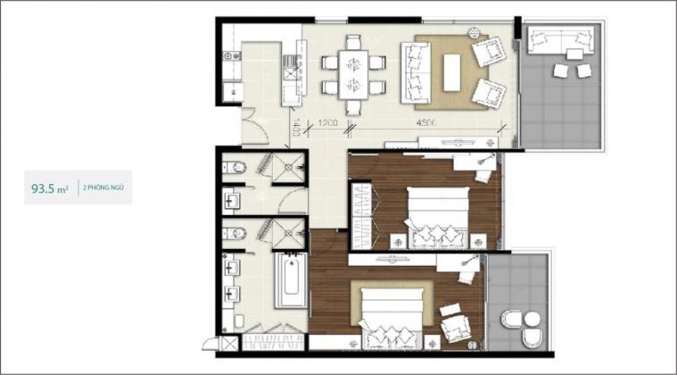 Bán căn hộ Ocean Vista B3.01B để đầu tư cho con 