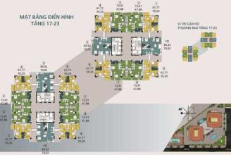 Bán căn hộ chung cư giá rẻ nhất Ngoại giao đoàn dt 81.51m2