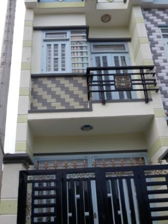 Nhà sổ hồng riêng 3x8 Hương Lộ 2, xây 3 tấm