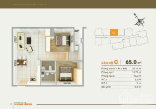 Căn hộ 91 Phạm Văn Hai - 1.8 tỷ/căn 65 m2