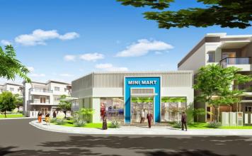 Nhà phố sân vườn,view sông,đầy đủ tiện ích giá 2,4tỷ