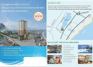 Căn hộ ngay bãi sau biển Vũng Tàu, giá chỉ từ 870tr/căn.