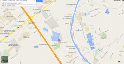 Nhà mái bằng gần đầm Hạ Đình, Thanh Xuân, Hà Nội