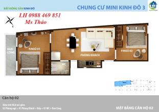 Chung cư mini Đình Thôn đối diện Kangnam giá 590tr/ở ngay