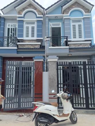 Bán nhà xây mới,kế đẹp,1 trệt 1 lầu giá 1,27 tỷ,q.12