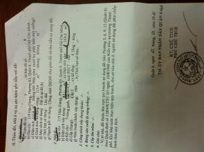 BÁN NHÀ MẶT PHỐ 219 HẬU GIANG, PHƯỜNG 5, QUẬN 6