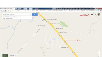 Đất nền mặt tiền QL51, sổ đỏ thổ cư, dân cư hiện hữu