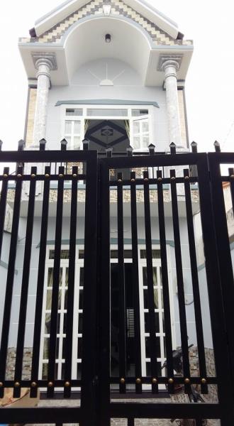  Nhà 4.5x22m,4PN,3WC,đường nhựa 8m,cách chơ Bà Điểm 300m