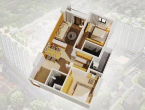 Chuyển nhượng căn hộ chung cư Bộ công an, Q2, giá 1,1 tỷ