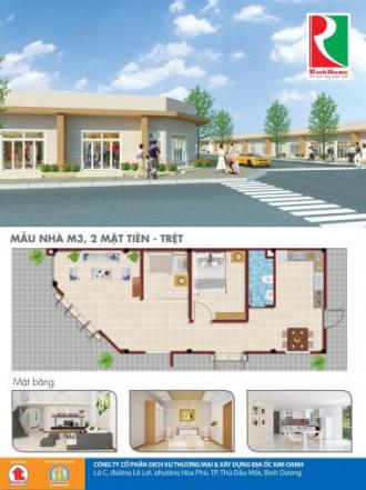 Nhanh tay sở hữu nhà phố tại TP.Mới BD, chỉ 363tr