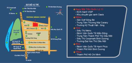 Bán gấp đất Bình Dương vị trí trung tâm, giá gốc chủ đầu tư
