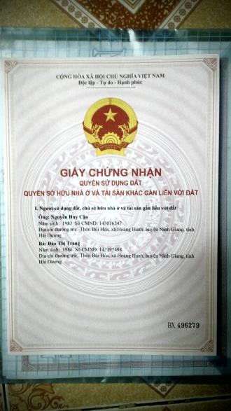 Bán đất sổ đỏ chính chủ quận Long Biên