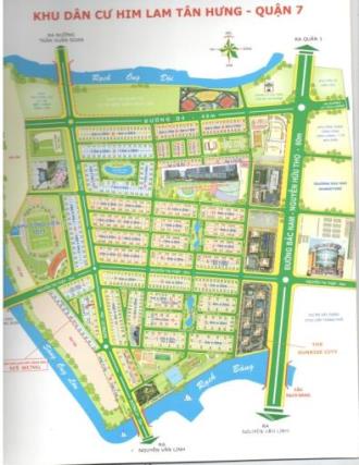 Bán đất khu TĐC Him Lam Tân Hưng DT 81m2, giá 48tr/m2