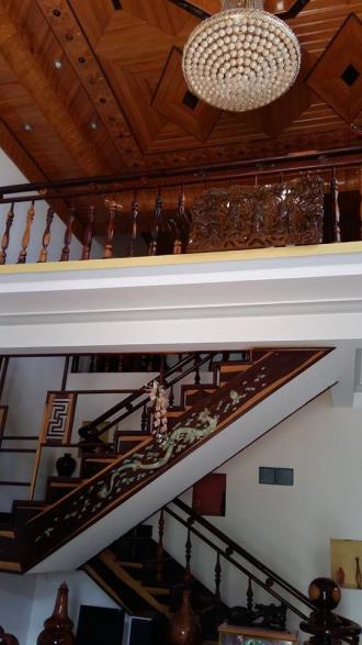 Nhà mặt tiền khu vực A Ma Khê, thiết kế gỗ, 1,85 tỷ