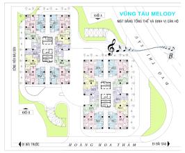 Căn hộ Vũng Tàu Melody bãi Thùy Vân cách biển 500m