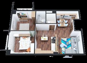 Nhận nhà ở ngay,chi 330tr còn lại vay gói 30000tỷ 