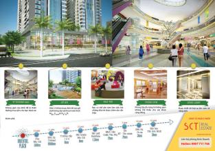 Bán căn hộ MT đường Âu Cơ, 3 tầng trung tâm thương mại