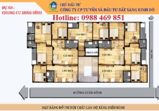 Chung cư mini Xuân Đỉnh giá rẻ nhất 580tr/căn gần Hồ Tây