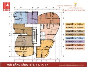Căn Hộ  bình dân 92m2 - Đầy đủ nội thất bếp