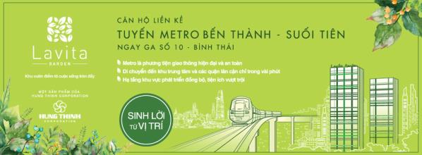 LAVITA - CĂN HỘ XANH CAO CẤP CHUẨN SINGAPORE 1,1TỶ/2PN CK 9%