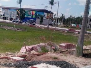 Tôi cần bán lô đất nền thổ cư mặt tiền đường