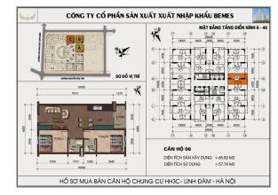 Cần bán gấp căn 2508 CC HH3C Linh Đàm 