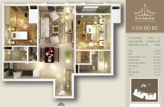 Bán CH chung cư cao cấp D'. Le Pont D'or 36 Hoàng Cầu 