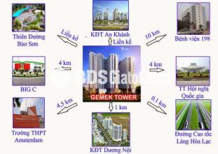  Bán căn Hộ CC Gemek Tower vay vốn gói 30.000 tỷ