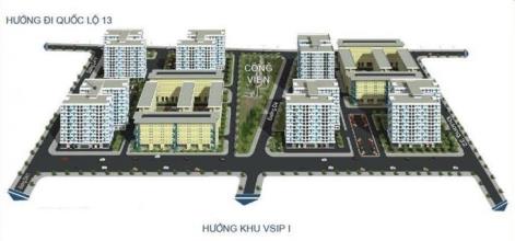 Bán nhà ở xã hội Vietsing Bình Dương