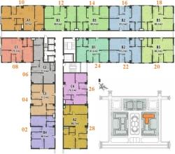 Bán căn hộ CC CT2B Tân Tây Đô, 80,3m2 