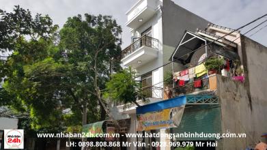 Bán nhà phường dĩ an, DT 4X16m, Nhà mặt tiền kinh doanh ngay