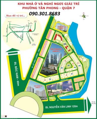 Nhượng đất nhà phố khu nghĩ ngơi giải trí Tân Phong
