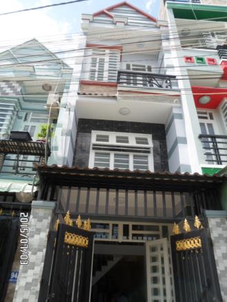  Cần Bán nhà 1 sẹc Hương Lộ 2, DT 4,5x18m, đúc 4 tấm