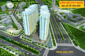 Bán căn hộ City gate 2PN mặt tiền đường Võ Văn Kiệt giá rẻ