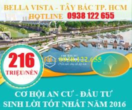 3 nền đất liền kề khu đô thị Bella Vista City