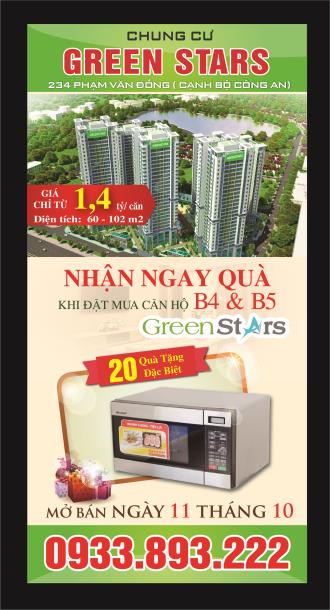 Mở bán đợt 2 Green Star 40 căn hộ giá rẻ bất ngờ