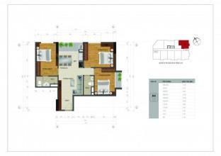 Chung cư cao cấp 125 Hoàng Ngân bộ Quốc Phòng 1,2 tỷ.