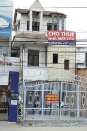 Cho thuê nhà MẶT TIỀN QL13, TX BẾN CÁT, BÌNH DƯƠNG