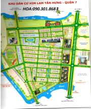 Nhượng lô đất biệt thự HimLamKênh tẻ_hướng bắc