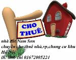 Cho thuê nhà 3,5 tầng tiện kinh doanh gần chợ