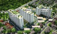 Bán chung cư Bộ công an,Q.2 68m2 2PN,tầng đẹp