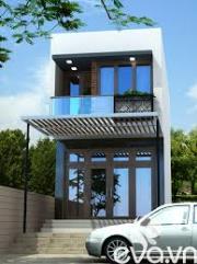 Bán nhà mặt tiền đường (diện tích 4m x 28m)