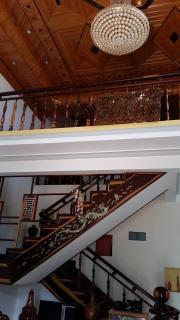 Nhà mặt tiền khu vực A Ma Khê, thiết kế gỗ, 1,85 tỷ