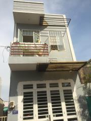 Bán gấp nhà 1 tấm, dt 4x14,5m, hẻm thông 1 sẹc Mã Lò.