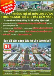 Bán đất nền Dự án Khu đô thị thương mại IJC@VSIP