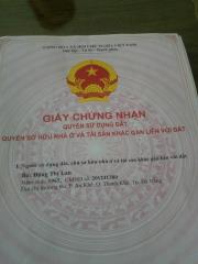 180 triệu,bán nhanh đất kiệt 3m,nối quốc lộ 1a, có sổ hồng