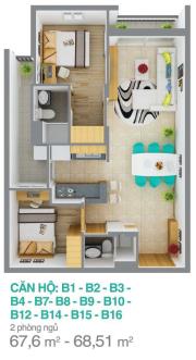 Chung cư có hướng nhìn ra sân bay vị trí vàng